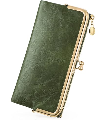 Amazon.com: Wallet-NEWANIMA Women Multi-card Two Fold Long Zipper